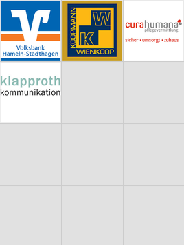 Logos der Internetsponsoren dieses Vereins